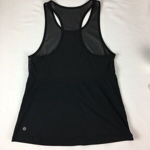 Lululemon Half-Mesh Tank, Black